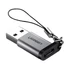 Ugreen USB-A 3.0 USB-C 3.1 adapter, PD, szürke