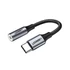 Ugreen USB-C audio adapter 3,5 mm jack, fekete-ezüst