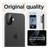 Spigen Glas.tR Optik Apple iPhone 16 Plus/ iPhone 16 Tempered kameravédő fólia, fekete (2db)