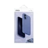 Uniq Lino Hue Apple iPhone 16 Magsafe Szilikon tok, kék