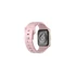 Uniq Stride KFM Apple Watch 41/40/38mm gumis szilikon szíj, rózsaszín
