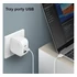 Uniq Verge ProGaN USB-C hálózati töltő 66W, fehér