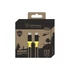 Tactical MagRope USB-C-USB-C adatkábel szövet bevonattal, 1m, fekete/sárga