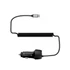 FORCELL F-ENERGY CC50-1AC USB-A autós töltő USB-C kábellel, PD QC3.0, 3A, 38W, carbon fekete