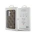 Guess 4G Metal Gold Logo Samsung Galaxy A55 hátlap tok, barna, GUOHCSA55G4GFBR