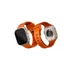 Uniq Stride KFM Apple Watch 49mm gumis szilikon szíj, narancs