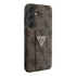 Guess Grip Stand 4G Triangle Strass Samsung Galaxy S24 hátlap tok, barna GUHCS24SPGS4TDW