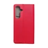 Magnet Samsung Galaxy S25 mágneses flip tok, piros