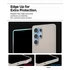 Spigen Silicone Fit MagFit Samsung Galaxy S25 Ultra tok, Natural Titanium, átlátszó