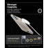 Spigen Silicone Fit MagFit Samsung Galaxy S25 Ultra tok, Natural Titanium, átlátszó
