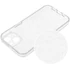 Clear 2mm Samsung Galaxy S25 csillámos szilikon tok, átlátszó