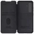 Nillkin Qin Pro Samsung Galaxy S25 bőr flip tok, fekete