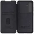 Nillkin Qin Pro Samsung Galaxy S25+ bőr flip tok, fekete