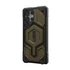 UAG Monarch Pro Samsung Galaxy S25 Ultra mágneses tok, kevlar element green