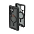 UAG Plasma XTE Samsung Galaxy S25 Ultra mágneses tok, Black/Orange