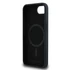 Karl Lagerfeld Liquid Silicone K&CH Heads Apple iPhone 16e MagSafe tok, fekete