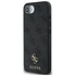 Guess PU 4G Small Metal Logo Apple iPhone 16e MagSafe hátlap tok, sötétszürke