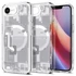 Spigen Ultra Hybrid MagFit Apple iPhone 16e MagSafe tok, Zero One, fehér