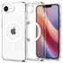 Spigen Ultra Hybrid MagFit Apple iPhone 16e MagSafe tok, Clear White, átlátszó-fehér
