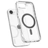 Spigen Ultra Hybrid MagFit Apple iPhone 16e MagSafe tok, Carbon Fiber,  átlátszó-fekete