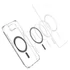 Spigen Ultra Hybrid MagFit Apple iPhone 16e MagSafe tok, Carbon Fiber,  átlátszó-fekete