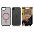 Tactical MagForce Hyperstealth 2.0 Apple iPhone 16e magsafe tok, fekete/piros