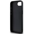 Guess PU Grained 4G Metal Logo Apple iPhone 16e hátlap tok, fekete