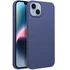 Matt szilikon Samsung Galaxy A56 tok, kék