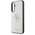 Guess Grained Big 4G Logo Small Classic Logo Samsung Galaxy A56 kemény hátlap tok, bézs
