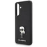 Karl Lagerfeld Fixed Glitter Ikonik Metal Pin Samsung Galaxy A36 hátlap tok, fekete