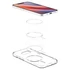 Spigen Liquid Crystal MagFit Apple iPhone 16e Crystal Clear MagSafe tok, átlátszó