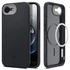 Spigen Nano Pop MagFit Apple iPhone 16e Black Sesame MagSafe tok, fekete