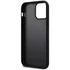 Karl Lagerfeld 3D Rubber Karl and Choupette Apple iPhone 12 / 12 Pro hátlap tok, fekete