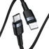 Baseus Cafule USB-C - Lightning PD kábel, 18 W, 1 m, fekete-szürke