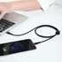Baseus Cafule USB-C - Lightning PD kábel, 18 W, 1 m, fekete-szürke
