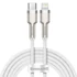 Baseus Cafule USB-C-Lightning kábel, PD, 20 W, 2 m, fehér