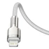 Baseus Cafule USB-C-Lightning kábel, PD, 20 W, 2 m, fehér