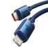 Baseus Crystal Shine USB-C-Lightning kábel, 20W, 1.2m, kék