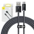 Baseus Dynamic Series USB-USB-C kábel, 100W, 2m, fekete