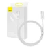 Baseus Dynamic USB-C-USB-C kábel, 100 W, 1 m, fehér