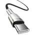 Baseus Cafule USB-C-USB-C kábel, 100 W, 2 m, fekete