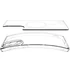 Spigen Ultra Hybrid MagFit Samsung Galaxy S25 Edge tok, Clear White, átlátszó-fehér