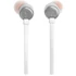JBL Tune 310C Vezetékes fülhallgató mikrofonnal, USB-C, fehér
