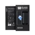 Samsung A705 Galaxy A70, 5D Full Glue hajlított tempered glass kijelzővédő üvegfólia, fekete