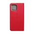 Magnet Apple iPhone 12 Pro Max mágneses flip tok, piros