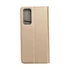 Magnet Huawei P Smart 2021 mágneses flip tok, arany