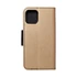 Fancy Apple iPhone 12 mini flip tok, fekete-arany