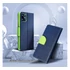 Fancy Samsung Galaxy A22 LTE flip tok, kék-lime