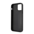 Guess PU 4G Metal Logo Apple iPhone 12/12 Pro hátlap tok, szürke