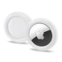 Spigen Silicone Fit Apple AirTag tok, fehér (2db)